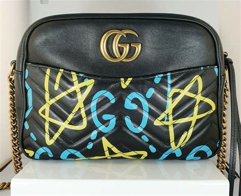 gucci graffiti bag
